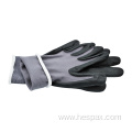 Hespax Anti slip Nylon Nitrile Microfoam Hand gloves